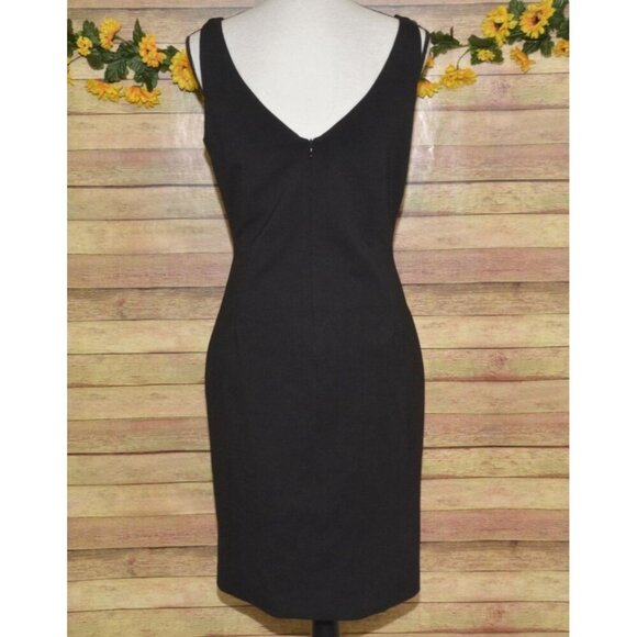 Kimmie Kakes Black Size M Cocktail Hostess Dress Employee Apparel Sleeveless LBD - Picture 4 of 9